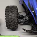 BEZGAR TB141 RC Cars-1:14 Scale Remote Control Car, 2WD High Speed 20 Km/h All Terrains Electric Toy Off Road RC Car Vehicle Truck Crawler with Two Rechargeable Batteries for Boys Kids and Adults (Red)