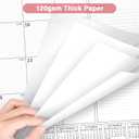 Ospelelf Calendar 2026-2027 Large Desk Calendar 2026 Monthly Desktop Calendar 22 x 17", 18 Month Calendar with Plastic Cover, Use Jan 2026 - June 2027, Multicolor