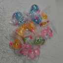 Axolotl Stress Toy Squeeze Axolotl Party Favors 3.94 x 3.15 Inches Malt Sugar Filled Stretchy Fidget Stress Ball Sensory Toys for Adults Soothing Christmas Birthday Party Gift(12 Pcs, Glitter)