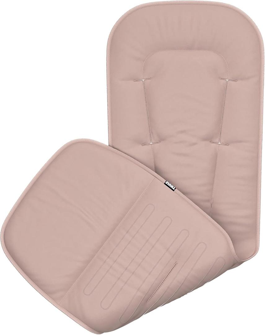 Thule Summer Seat Liner Strollers New - Lightweight and Breathable Stroller seat Liner - Machine Washable - Reversible Design - Easy to Install (Misty Rose)