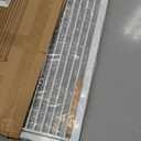 Fairy Baby 51.18" Extra Tall Baby Gates for Doorways, 29.5"-48.4" Extra Wide Safety Child Gates for Cats Dogs, Metal Auto Close Stair Gates Indoor for Kid or Pets No Drilling Pressure Mount Kit, White