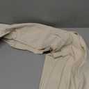 SOLY HUX Women's Zipper Front Wide Leg Jumpsuit Summer Mock Neck Sleeveless Elegant Romper, Small, Plain Apricot