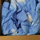 KAREVER Blue Cloud Comforter Set King Size Sky Blue Bedding Women 3 Pieces Soft Light Blue King Bed Blanket Set for All Season as Gift (King(104''* 90''))