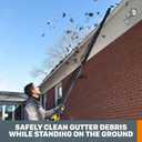 Worx Gutter Cleaning Kit with 11 Inches Tubes for Worx Leaf Blowers, WA4094