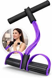 Results with Safe Low-Impact Design | Multifunction Pedal Resistance Band | Home Gym Equipment for Women | 30-Day Support