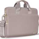KIZUNA Laptop Sleeve Case 14 Inch Computer Shoulder Bag for 15" MacBook air M3 M2/Lenovo IdeaPad Slim 3i/IdeaPad Flex 5/15.4 MacBook Pro/14 Yoga Slim Pro X/14.4" Surface Laptop Studio 2/HP/Dell,Khaki
g