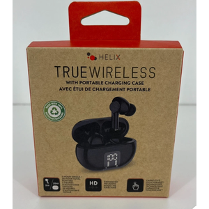 Helix True Wireless Wireless Earbuds Headphones NEW Sealed 810061145110 V1-1123