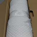 Osteo Cervical Pillow for Neck Pain Relief, Hollow Design Odorless Memory Foam Pillows with Cooling Case, Adjustable Orthopedic Bed Pillow for Sleeping, Support for Side Back Sleepers (Standard High(24.5*16.5*5.2/4.1 inches), White)