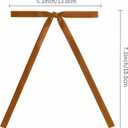 5 x Christmas Decoration, Velvet Christmas Wreath Bows for Christmas Tree Decoration, 30PCS, 5 x 7 Inch (Brown)