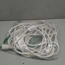 Amazon Basics Extension Cord, 13 Amps, 125V, 20 Foot, White - Pack of 2