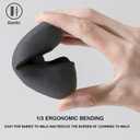 Hstyle Baby Sock Shoes Toddler Walking Shoes Infant Non-Slip Slippers Soft Rubber Sole Sneakers for Baby Boys Girls (12-18 Months Toddler, Black)