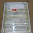 PPH-Sisy Acrylic Sign Holder 8.5X11 Gold Picture Frame Double Sided Acrylic Frame Plastic Sign Holder Display Stand for Wedding Table Numbers Menu Holder (6 Pack)