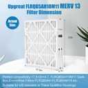 2Pack Upgrade FLRQB5AH18M11 Filter MERV13 17.5" x 20" x 4.7" Compatible with Trane QuikBox Filter FLRQB5AH18M13