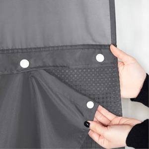 eachope 1 Pack Fabric Snap-in Shower Curtain Liner Replacement,Compatible with No Hook Shower Curtain with Snap in Liner, Removable & Water-Repellent,Machine Washable,53x60,Grey