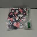 ALLTB Christmas Satin Pajamas Set Women 2 Piece Button Down Pajamas Short Sleeve Shirt Long Pant Xmas Silk Sleepwear Set (Small, Black)