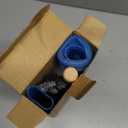 2 Pieces Dryer Vent Cleaner Kit Compatible with Most Vacuum Cleaner, Dryer Lint Brush and Vacuum Hose Attachment with Universal Connector, Quickly Lint Remover (Blue)