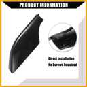 Upper/Roof Rack Rails End Cap Protection Cover Shell for Toyota RAV4 2006-2012 / Rails End Covers Shell Cap / 4 Pcs/Black Replacement