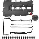 Engine Valve Cover with Gaskets, Bolts & Oil Filler Cap Compatible with 20112020 Chevy Cruze Sonic Trax Volt | Cadillac ELR | Buick Encore 1.4L Turbo Replace# 55573746 25198498 264968 25198874