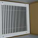Modern Air Return Grille 12x12 Duct Opening for Ceiling or Wall