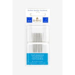 DMC 1767-24 Tapestry Hand Needles, 6-Pack, Size 24
