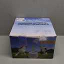 Dog Ball Thrower Launcher, Automatic Ball Launcher for Dogs, 3 Adjustable Distance Settings, Indoor OutdoorInteractive Toy, with 3 2.3-inch Balls, Small/Medium Sized Dog Thrower (Blue)