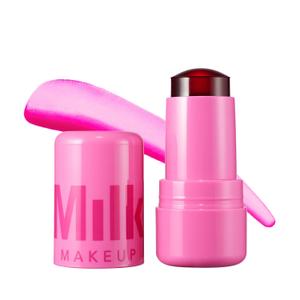 Milk Makeup Cooling Water Jelly Tint Long-Lasting Sheer Lip + Cheek Stain with Firming Vegan Collagen + Hydrating Aloe Transfer Proof, Buildable Lip Tint + Blush
