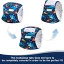 wegreeco Small Dog Diapers Male,Reusable Belly Bands for Male Dogs,Washable Doggie Puppy Diapers Wraps,Medium Size(5 Pack Medium)