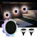 2 Pack Solar Garden Lights,Outdoor Wall Lights with Induction Switch,4 Modes, IP65 Waterproof for Steps,Porch,Garden,Patio,Pathway,Yard