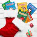 D-FantiX 24Pack Christmas Coloring Book for Kids, Christmas Party Favors for Kids, Holiday Activities Gift for Boys Girls, Xmas Treats Prizes Stockings Goodie Bags Stuffer Filler Party Supplies