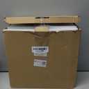 Snuggle Hollow Modern Ceramic Vase Set of 2, Mid Century Nordic Aesthetic Decorative Vase Decorative Vases for Home Table Decor (Matte Black W 6.3" X H 8.4")