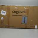 Chezerra A Frame Chalkboard Sign, 40"x20" Extra Large Sidewalk Chalk Board, Wooden Standing ChalkBoards Set with Markers, Double-Sided Magnetic Blackboard for Cafs, Weddings, Party Guide, Brown