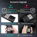 Only for Hisense Google Smart TV Voice Remote Replacement 4K QLED UHD Mini-LED Quantum ULED Series Remotes Control
