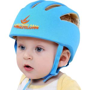 Adjustable Baby Head Protector, Baby Helmets for Crawling Walking Lightweight Safety Baby Helmet Jumping Running Breathable Hat Infant Essentials Toddler Helmets 6-24 Months (Blue)