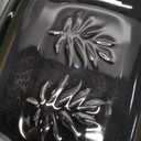 KITCHENLESTAR Ceramic Soap Dish for Bathroom and Kitchen, Non-Slip Bar Soap Holder with Fast Drain Design, Soap Saver Tray for Sink, Black