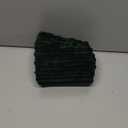 UGASA Velvet 24x24 Inch Soft Throw Pillow Cover Boho Farmhouse Decorative Striped Corduroy Both Sides Solid Square Cushion Case for Couch Bedroom Sofa Home, 1 Piece, Dark Green