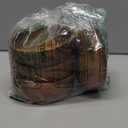 Soup Bowl Acacia Wood Set of 4 For Soups and Pastas, Oven, Wood Bowl Hand- Carved (4" X 4" X 1.5")