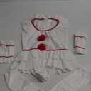 DSORVICD Halloween Costume for Women Cosplay Clothes Sleeveless V-Neck Bodysuit with Gloves and Arm Sleeves 3pcs Outfit Set, S