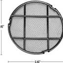 OVENTE Replacement Filter for BF74W Blower Fan (Pack of 1), Easy to Remove and Install, Efficiently Trap Household Particles and Long-Lasting Performance for Fresher and Cleaner Air, Black ACPBF7401