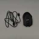 Premium Wireless Bluetooth Versatile Mouse,8000 DPI,6 RGB Backlit,USB C Rechargeable,Ergonomic,2.4G/BT/Wired,Rapid Fire Key,75-Hour Power Capacity,Ideal For Gaming/Office/Home/PC Computer/Laptop/Mac