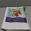 4FT Long Christmas Inflatable Dog Decorations with Lights for Outdoor,Blow up Christmas Puppy Indoor Decoration,Lighted up Christmas Dog Holiday Addition