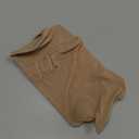 Presadee Kid's Ankle 15-20 mmHg Compression Foot Leg Open Closed Toe Sleeve Sock (Closed Toe Beige, S/M)