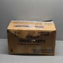 HIGOGOGO Round Stuffed Pouf Ottoman, Corduroy Poufs with Foam Chunk Filling, Furry and Fluffy Pouf Foot Stool Storage Ottoman, 26 X 18 Floor Poufs Foot Rest for Living Room, Beige