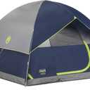 Coleman Sundome Camping Tent 2/3/4/6 Person Dome Tent with Quick Setup and Included Rainfly for Wind & Rain Protection Ideal for Camping Festivals Backyard and Sleepovers