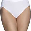 Vanity Fair Women's Beyond Comfort Hi Cut Panties. 3XL