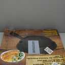 King Kooker 20" Seasoned Cast Iron Skillet, Black, Large