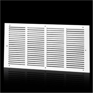 Return Air Grille for 20"Wx10"H inch Duct Opening,Air Return Vent Cover for Wall or Ceiling,AC Wall Vent Cover Grill HVAC Cold Air Intake Grille Without Filter Housing,Outer Dimension:21.75"WX11.75"H