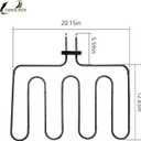 318254906 Oven Heating Element 318254901 Bake Element Fits for Electrolux Frigidaire Kenmore Electric Ranges Replaces for 318254909 1259831 318254901 AP4298966 PS1992188 Rated 3400 watts 240 Volts