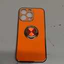 BENTOBEN for iPhone 13 Pro Case, iPhone 13 Pro Phone Case with 360° Ring Holder Kickstand Magnetic Car Mount Supported Protective Women Men Phone Cases Cover 6.1 inch 2021, Orange