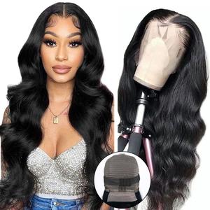 Body Wave Lace Front Wigs Human Hair 13x4 HD Lace Front Wig Pre Plucked Body Wave Glueless Wigs for Women