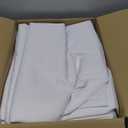 Fitable White Tablecloths for Rectangle Tables, 6 Pack - 70 x 120 Inches - Reusable and Washable Table Clothes for 6-8 Ft Tables, Polyester Fabric Table Covers for Wedding, Party, Banquet